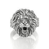 Серебряный перстень "Король лев"