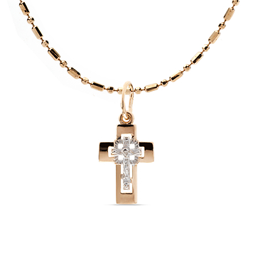 Золотой крест православный