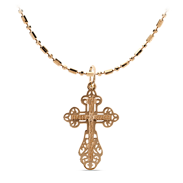 Золотой крест православный